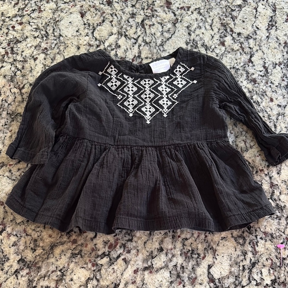 Kardashian Kids Peasant Top